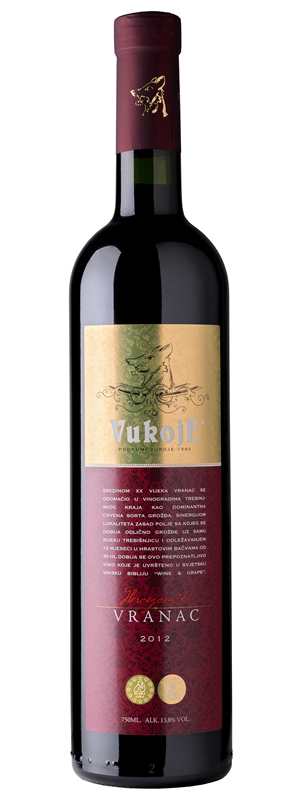 Vinarija Vukoje - Vranac - Compania de Vinos Montenegro