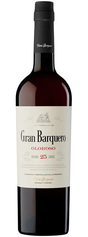 Compania de Vinos Montenegro - Perez Barquero - Gran barquero oloroso 25 anos