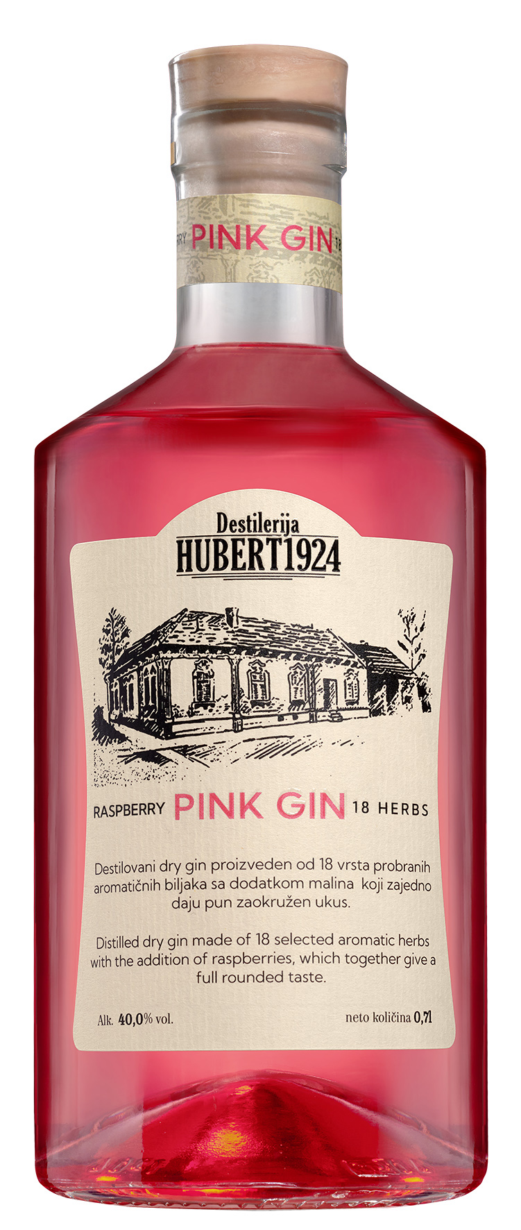 Compania de Vinos Montenegro - Destilerija Hubert 1924 - Pink gin